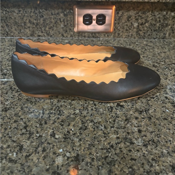J. Crew Shoes - J. Crew black leather flats